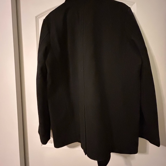 Chaps est 1978 wool coat Medium black - Picture 4 of 6